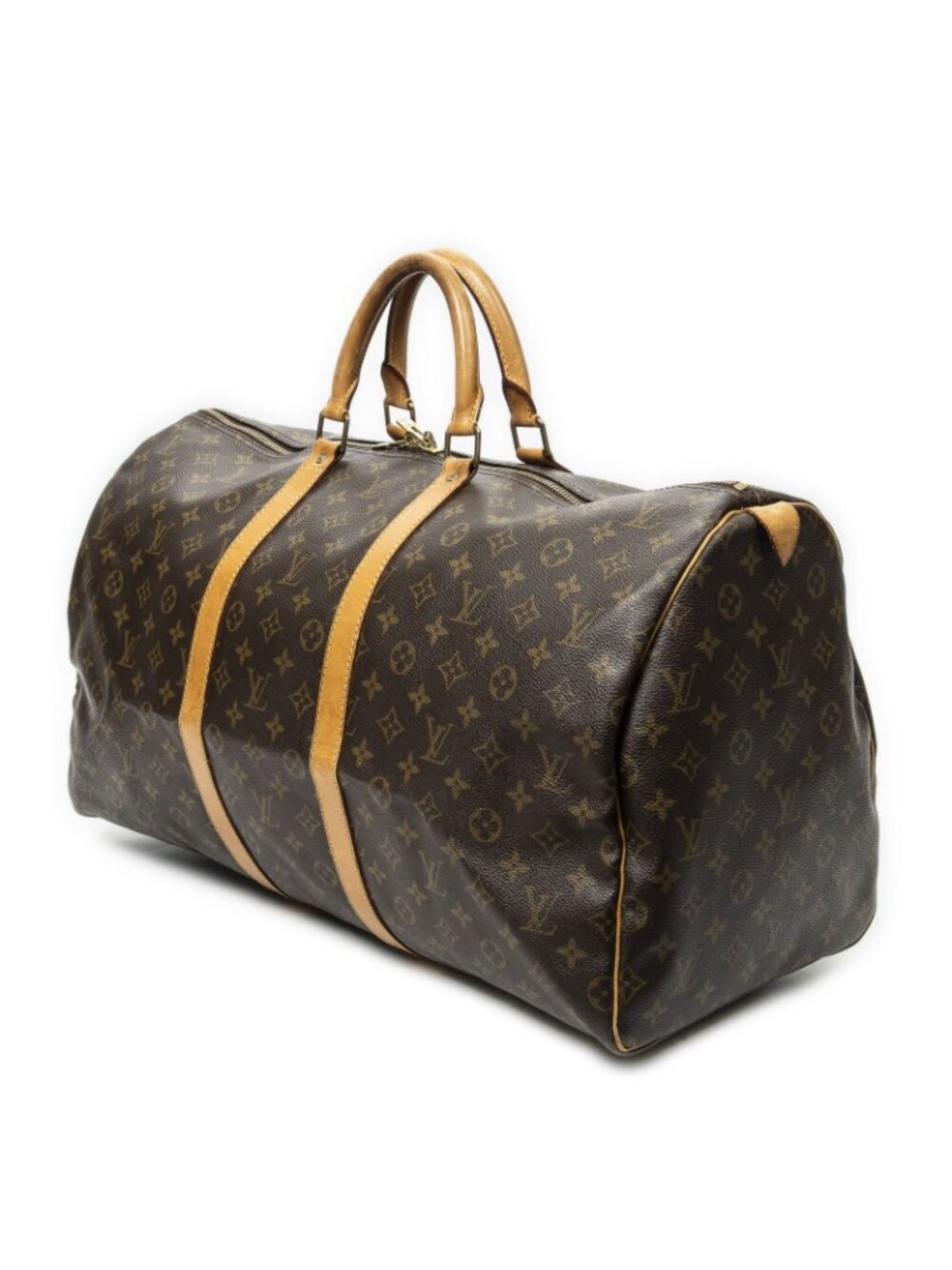 ★SOLD★ Louis Vuitton Keepall Brown Monogram Canvas - Picture 2 of 15
